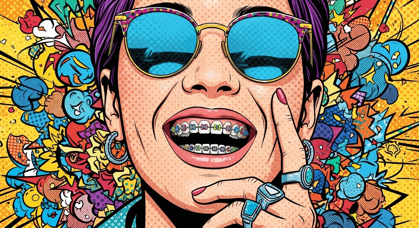 Wear braces? No way…